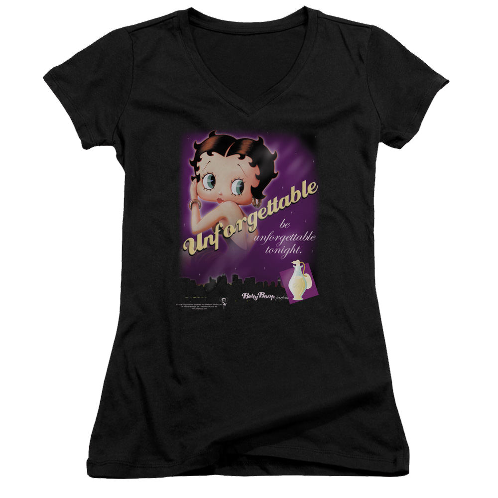 Betty Boop Unforgettable - Juniors V-Neck T-Shirt Juniors V-Neck T-Shirt Betty Boop