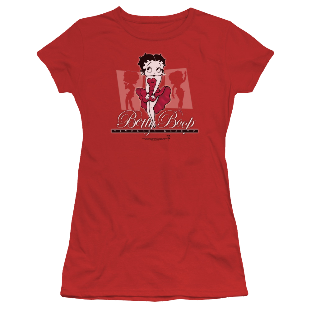 Betty Boop Timeless Beauty - Juniors T-Shirt Juniors T-Shirt Betty Boop