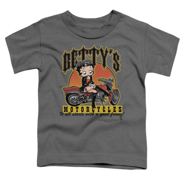 Betty Boop Bettys Motorcycles - Kid's T-Shirt Kid's T-Shirt (Ages 4-7) Betty Boop