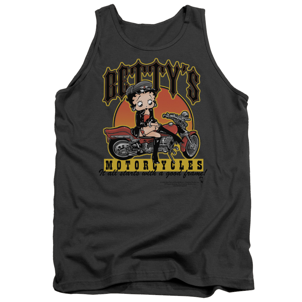 Betty Boop Bettys Motorcycles - Men's Tank Top Men's Tank Betty Boop