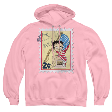 Betty Boop Vintage Stamp - Pullover Hoodie Pullover Hoodie Betty Boop