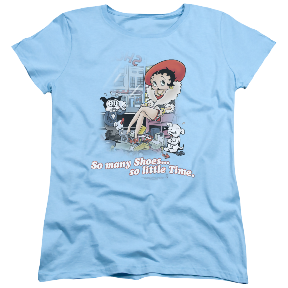Betty Boop So Many Shoes - Women's T-Shirt Women's T-Shirt Betty Boop