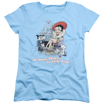 Betty Boop So Many Shoes - Women's T-Shirt Women's T-Shirt Betty Boop