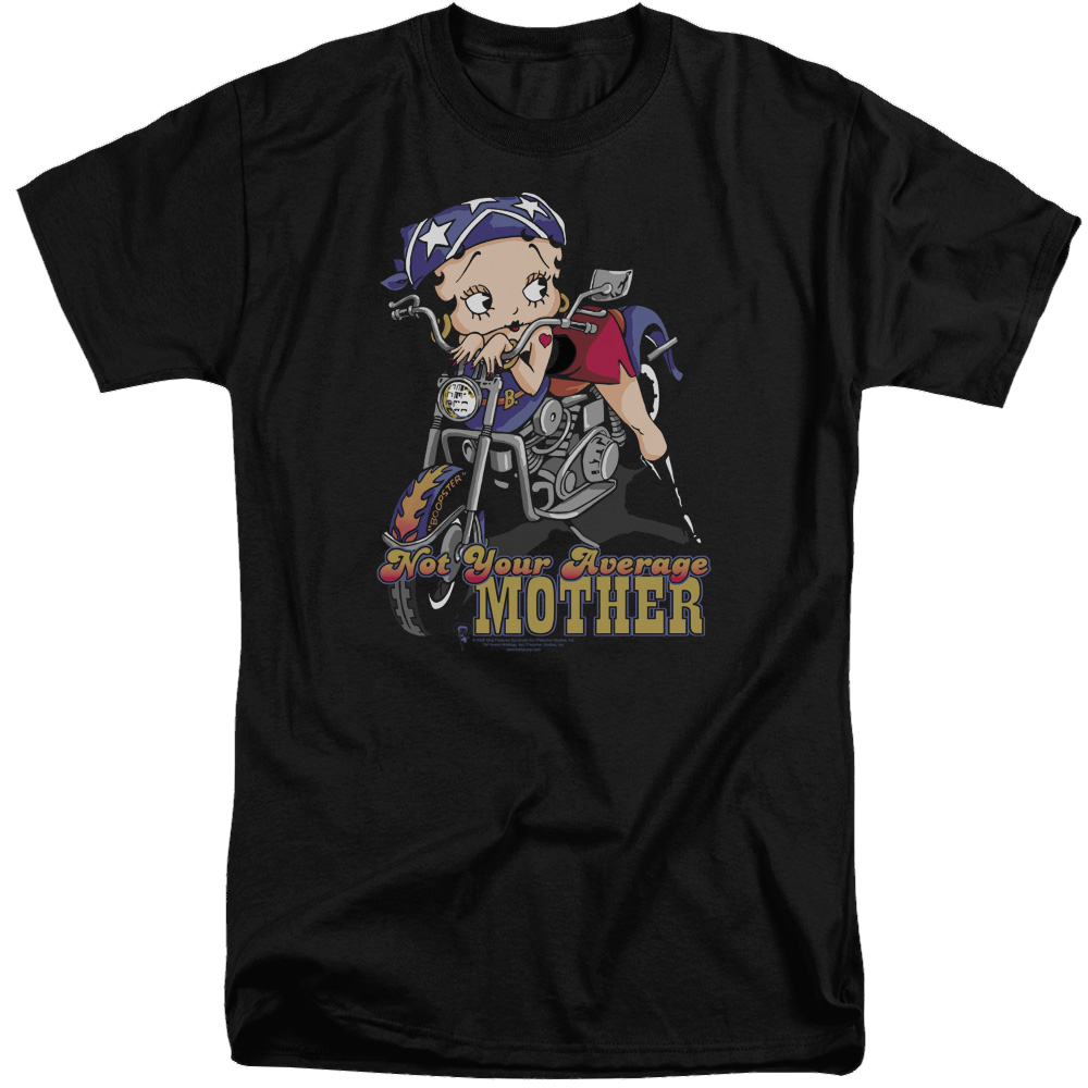 Betty Boop Not Your Average Mother - Men's Tall Fit T-Shirt Men's Tall Fit T-Shirt Betty Boop