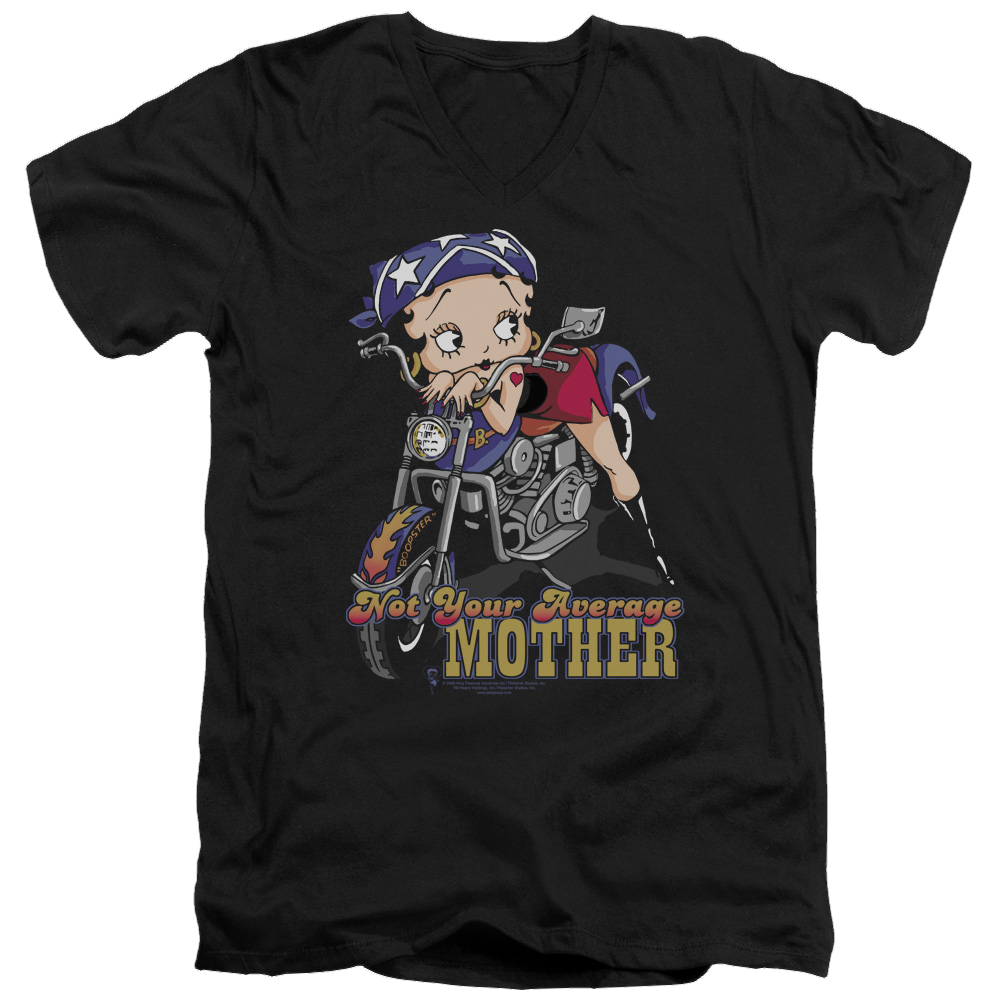Betty Boop Not Your Average Mother - Men's V-Neck T-Shirt Men's V-Neck T-Shirt Betty Boop