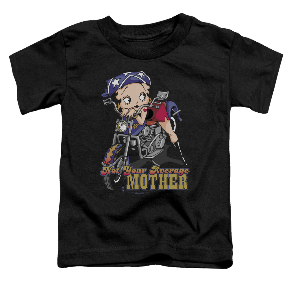 Betty Boop Not Your Average Mother - Toddler T-Shirt Toddler T-Shirt Betty Boop