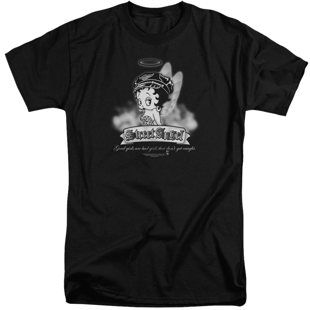 Betty Boop Street Angel - Men's Tall Fit T-Shirt Men's Tall Fit T-Shirt Betty Boop