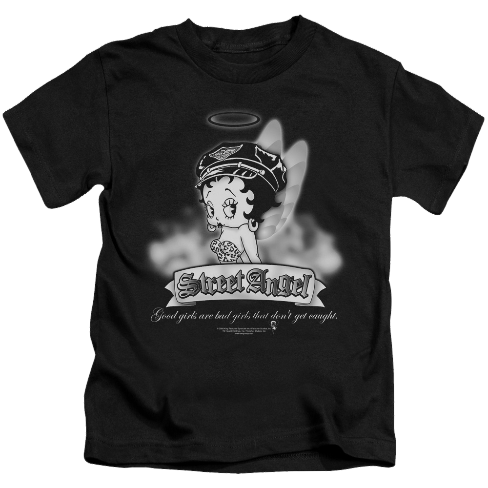Betty Boop Street Angel - Kid's T-Shirt Kid's T-Shirt (Ages 4-7) Betty Boop