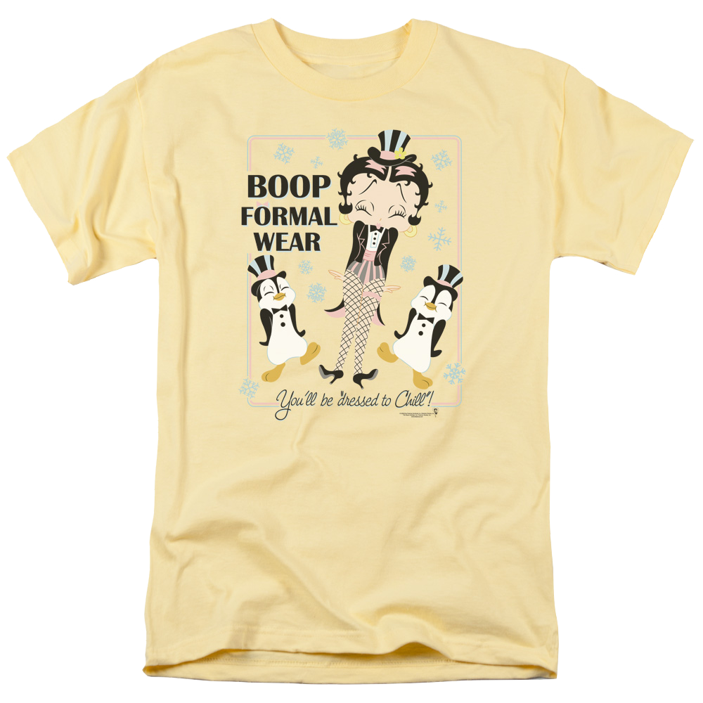 Betty Boop Dressed To Chill - Men's Regular Fit T-Shirt Men's Regular Fit T-Shirt Betty Boop
