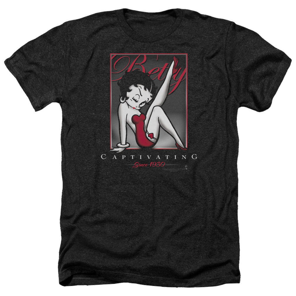 Betty Boop Captivating - Men's Heather T-Shirt Men's Heather T-Shirt Betty Boop