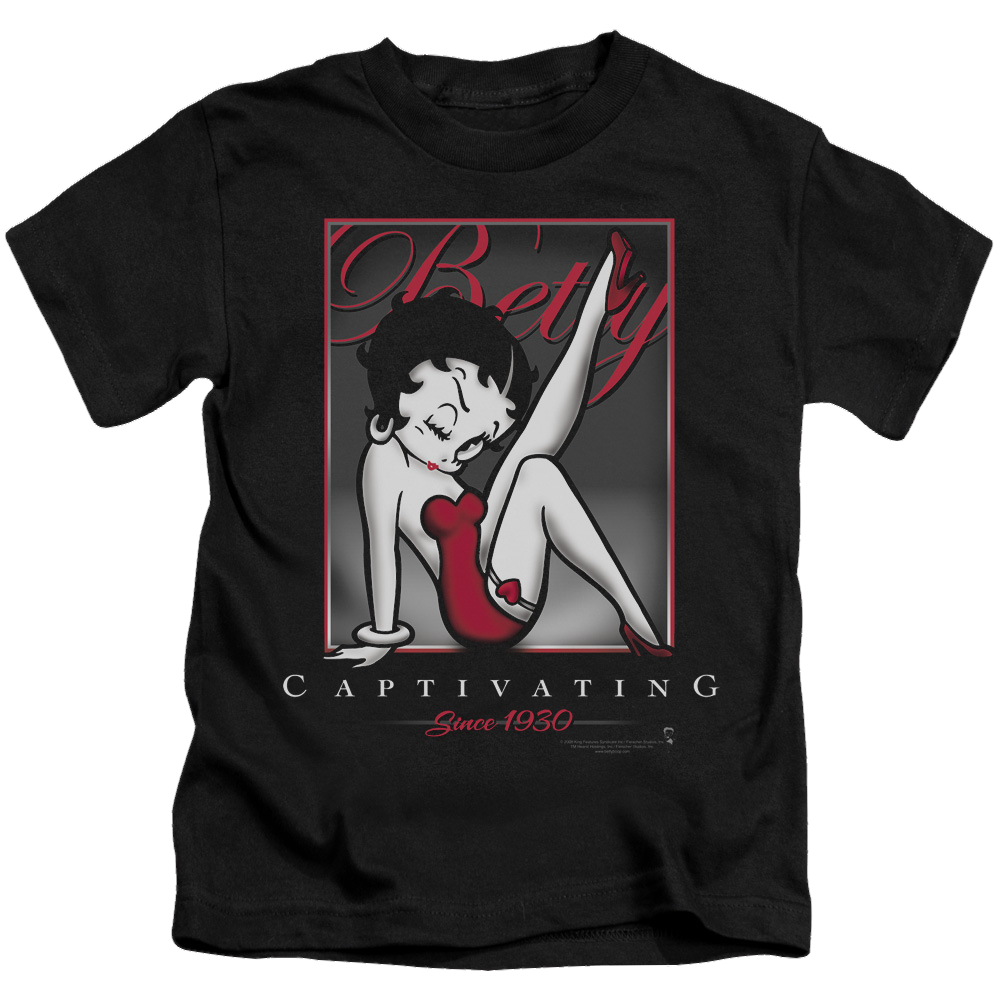 Betty Boop Captivating - Kid's T-Shirt Kid's T-Shirt (Ages 4-7) Betty Boop