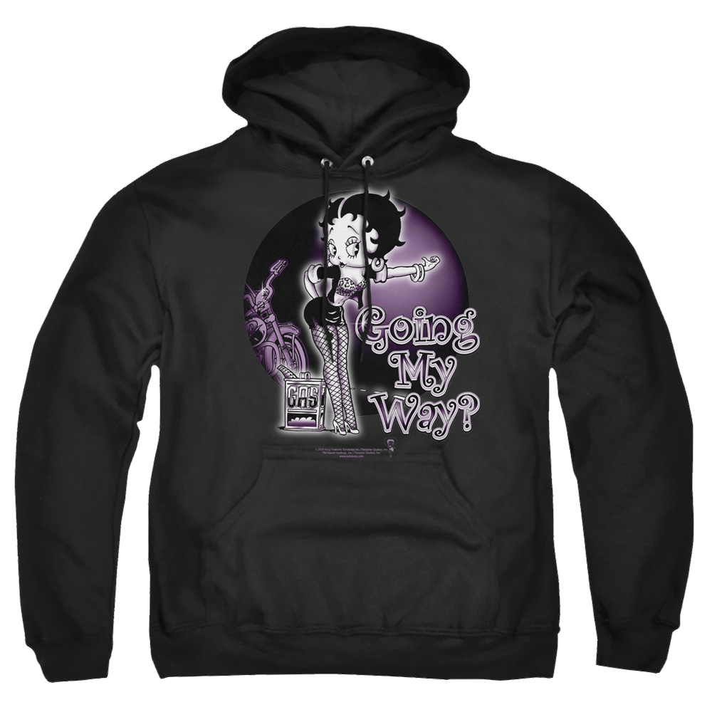 Betty Boop My Way - Pullover Hoodie Pullover Hoodie Betty Boop