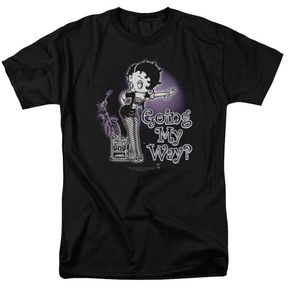 Betty Boop My Way - Men's Regular Fit T-Shirt Men's Regular Fit T-Shirt Betty Boop