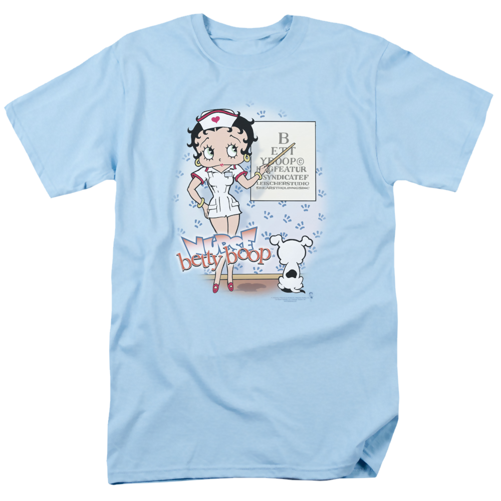 Betty Boop Eyechart - Men's Regular Fit T-Shirt Men's Regular Fit T-Shirt Betty Boop