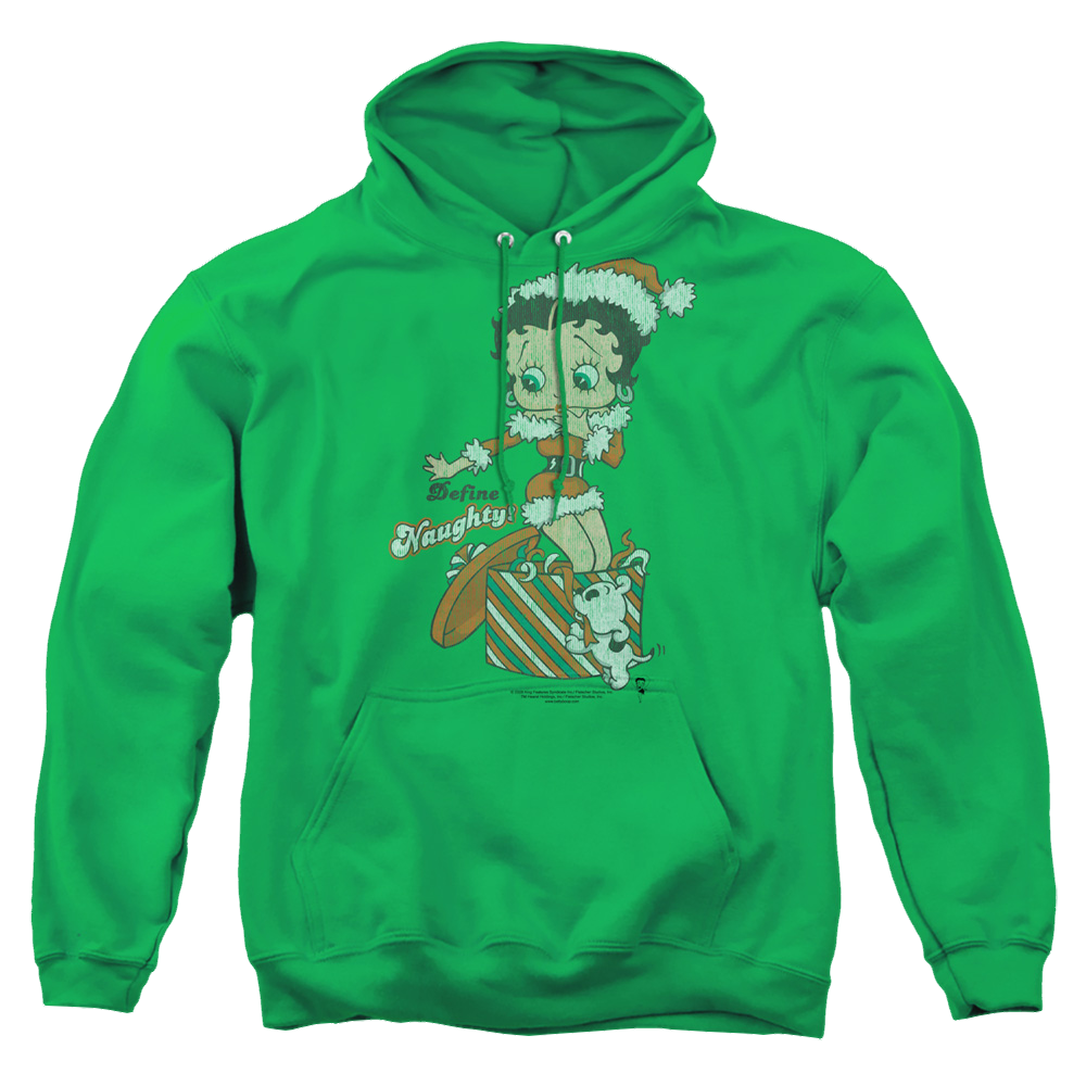 Betty Boop Define Naughty - Pullover Hoodie Pullover Hoodie Betty Boop