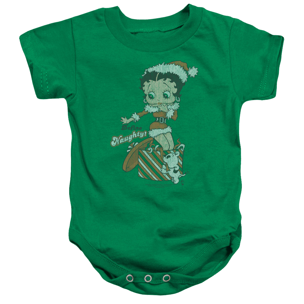 Betty Boop Define Naughty - Baby Bodysuit Baby Bodysuit Betty Boop