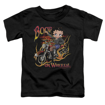 Betty Boop On Wheels - Toddler T-Shirt Toddler T-Shirt Betty Boop