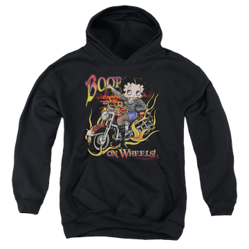 Betty Boop On Wheels - Youth Hoodie Youth Hoodie (Ages 8-12) Betty Boop
