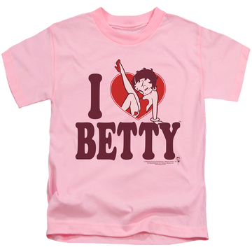 Betty Boop I Heart Betty - Kid's T-Shirt Kid's T-Shirt (Ages 4-7) Betty Boop
