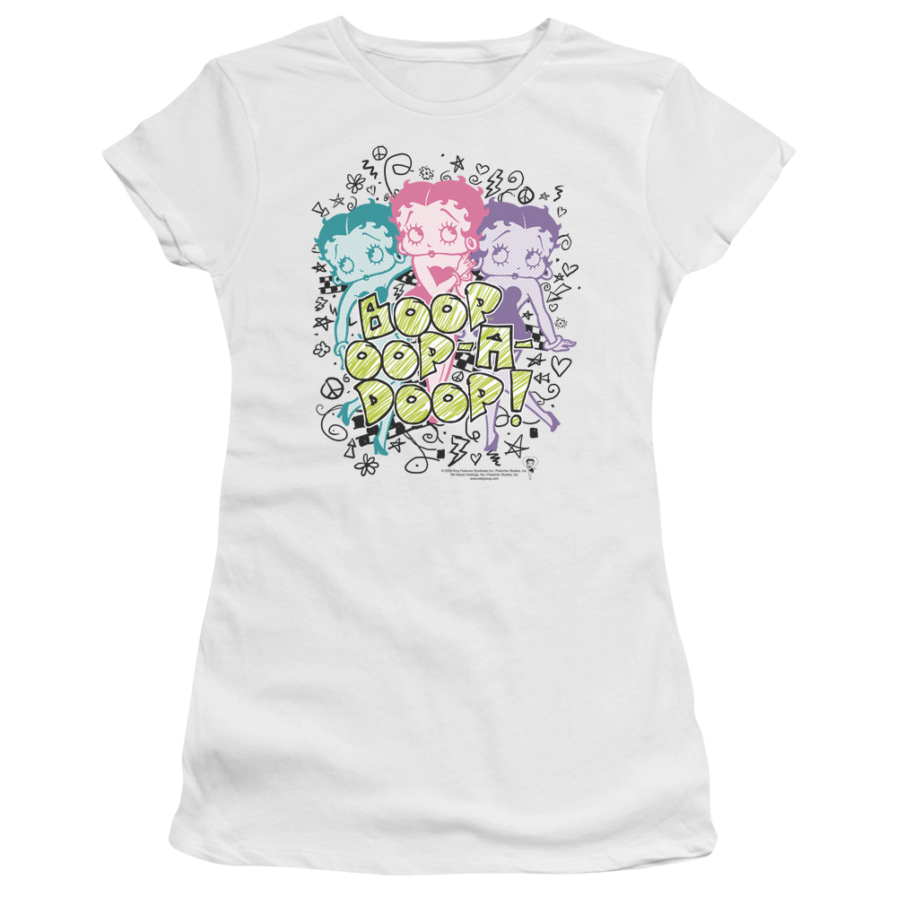 Betty Boop Sketch - Juniors T-Shirt Juniors T-Shirt Betty Boop