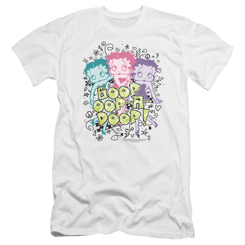 Betty Boop Sketch - Men's Premium Slim Fit T-Shirt Men's Premium Slim Fit T-Shirt Betty Boop