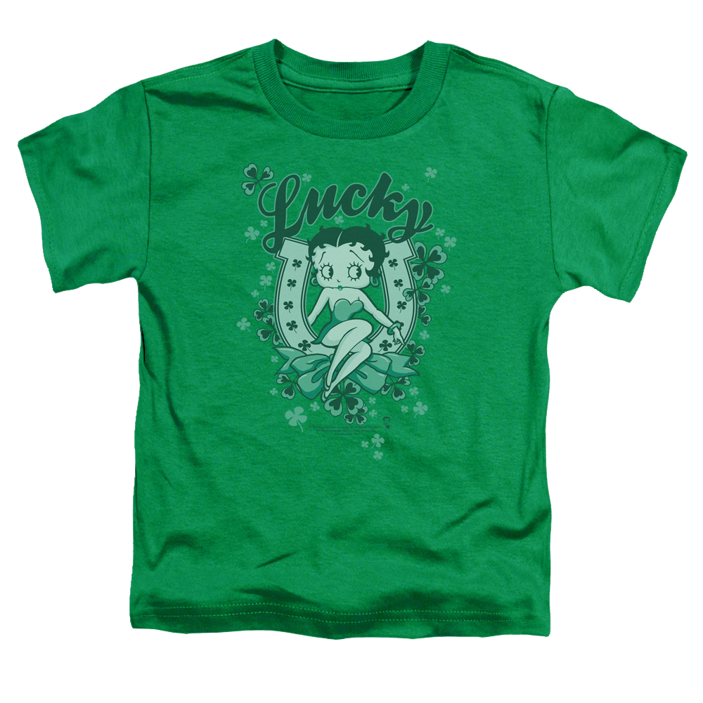 Betty Boop Lucky Boop - Kid's T-Shirt Kid's T-Shirt (Ages 4-7) Betty Boop