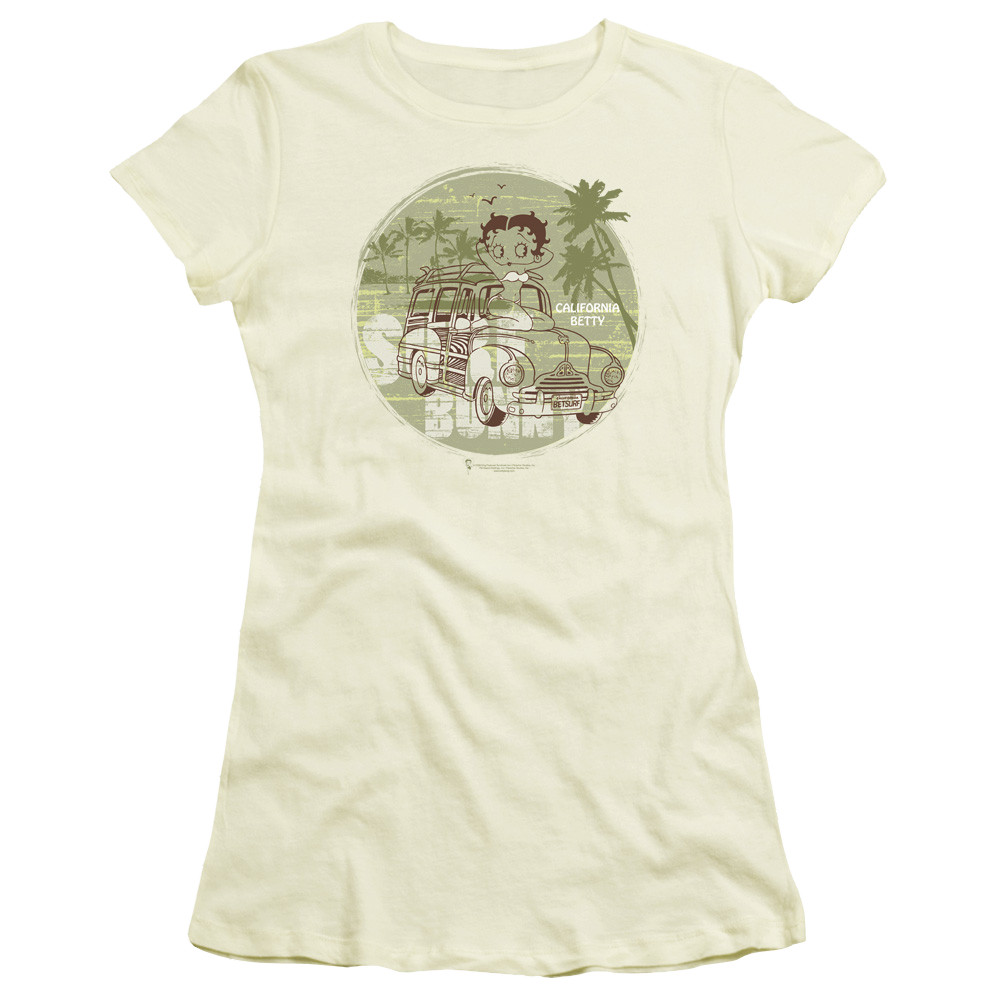 Betty Boop California - Juniors T-Shirt Juniors T-Shirt Betty Boop