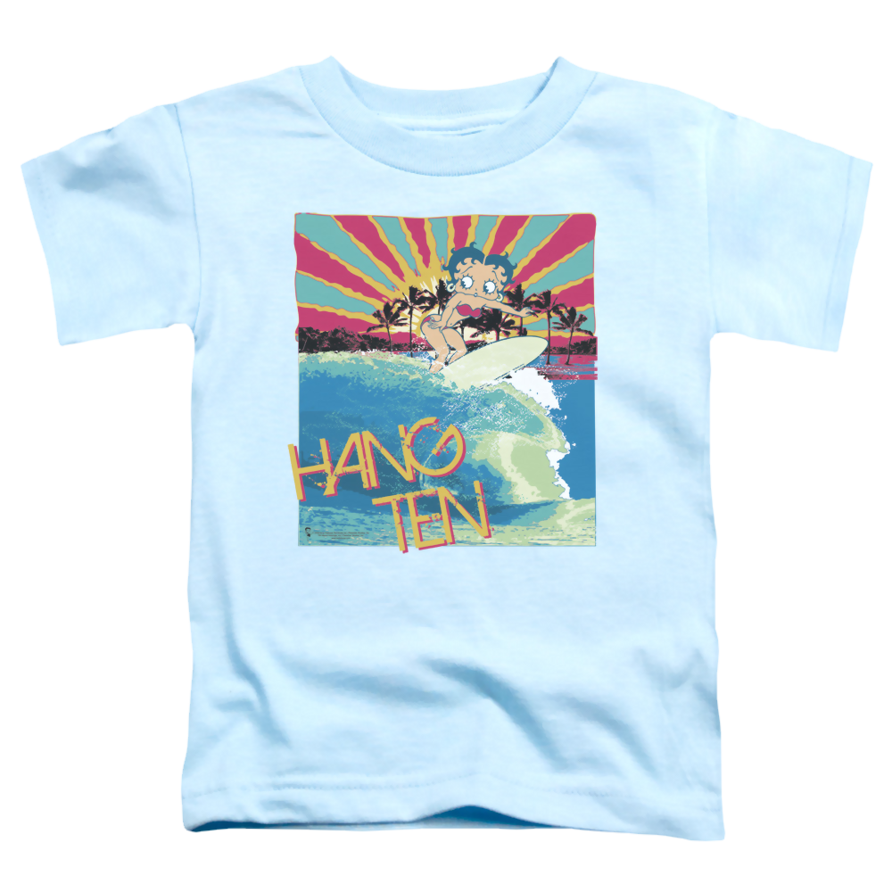 Betty Boop Hang Ten - Kid's T-Shirt Kid's T-Shirt (Ages 4-7) Betty Boop