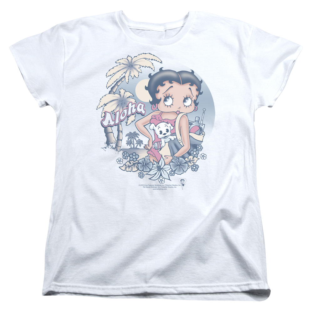 Betty Boop Aloha - Women's T-Shirt Women's T-Shirt Betty Boop