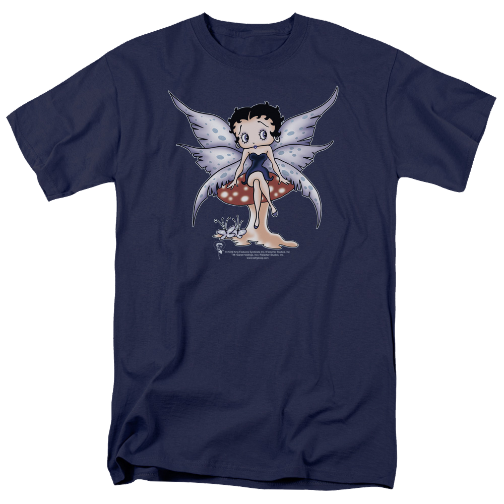 Betty Boop Mushroom Fairy - Men's Regular Fit T-Shirt Men's Regular Fit T-Shirt Betty Boop