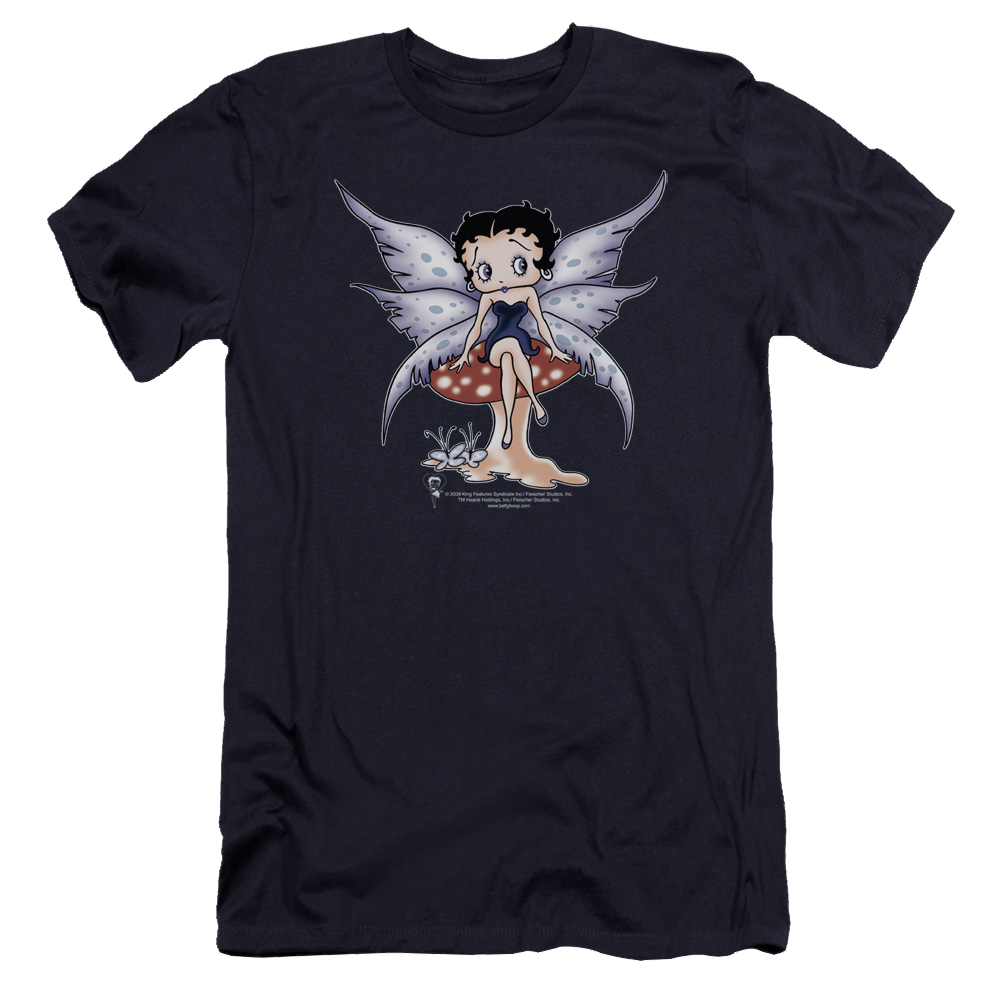 Betty Boop Mushroom Fairy - Men's Premium Slim Fit T-Shirt Men's Premium Slim Fit T-Shirt Betty Boop