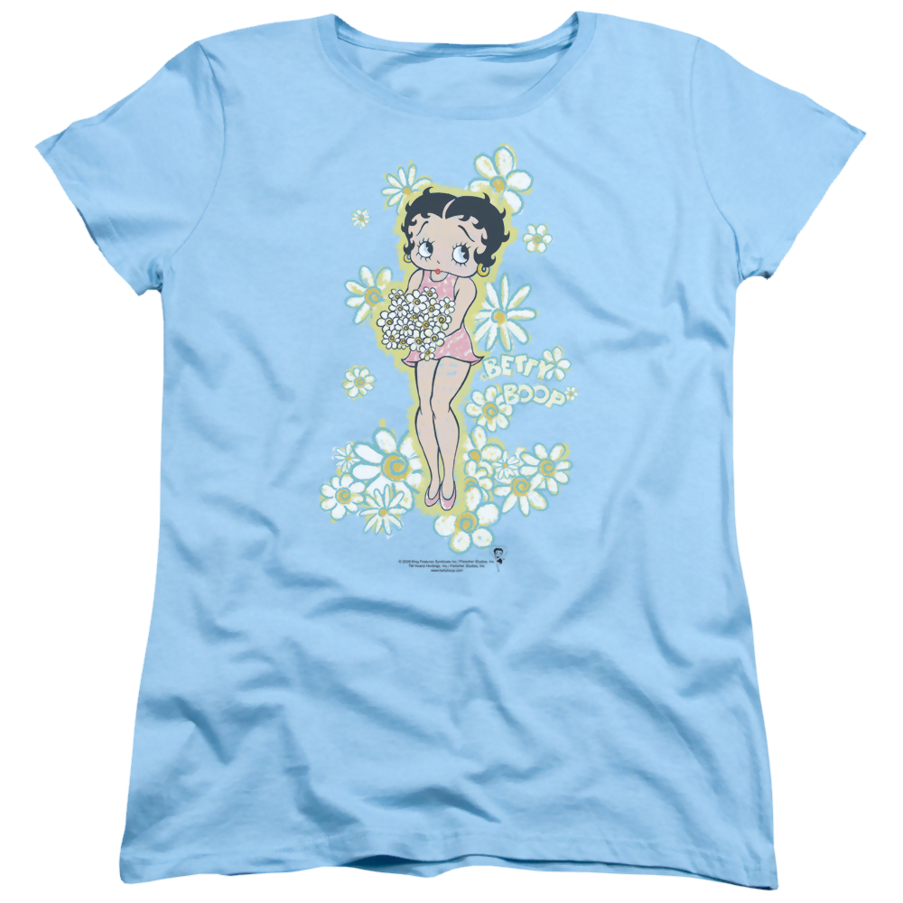 Betty Boop Flowers - Women's T-Shirt Women's T-Shirt Betty Boop