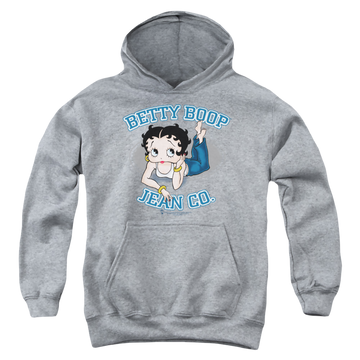 Betty Boop Jean Co - Youth Hoodie Youth Hoodie (Ages 8-12) Betty Boop