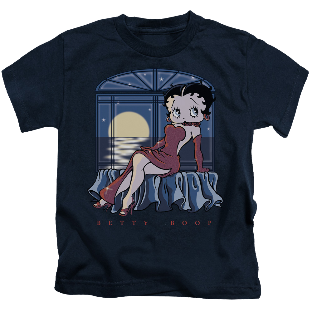 Betty Boop Moonlight - Kid's T-Shirt Kid's T-Shirt (Ages 4-7) Betty Boop