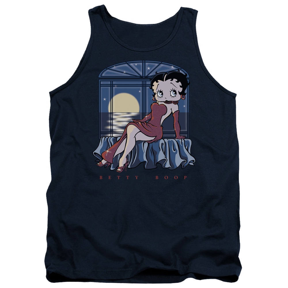 Betty Boop Moonlight Men's Tank Men's Tank Betty Boop