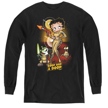 Betty Boop Star Princess - Youth Long Sleeve T-Shirt Youth Long Sleeve T-Shirt Betty Boop