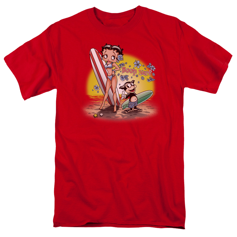 Betty Boop Surf - Men's Regular Fit T-Shirt Men's Regular Fit T-Shirt Betty Boop