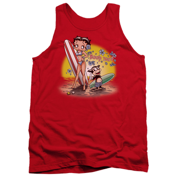 Betty Boop Surf Men's Tank Men's Tank Betty Boop
