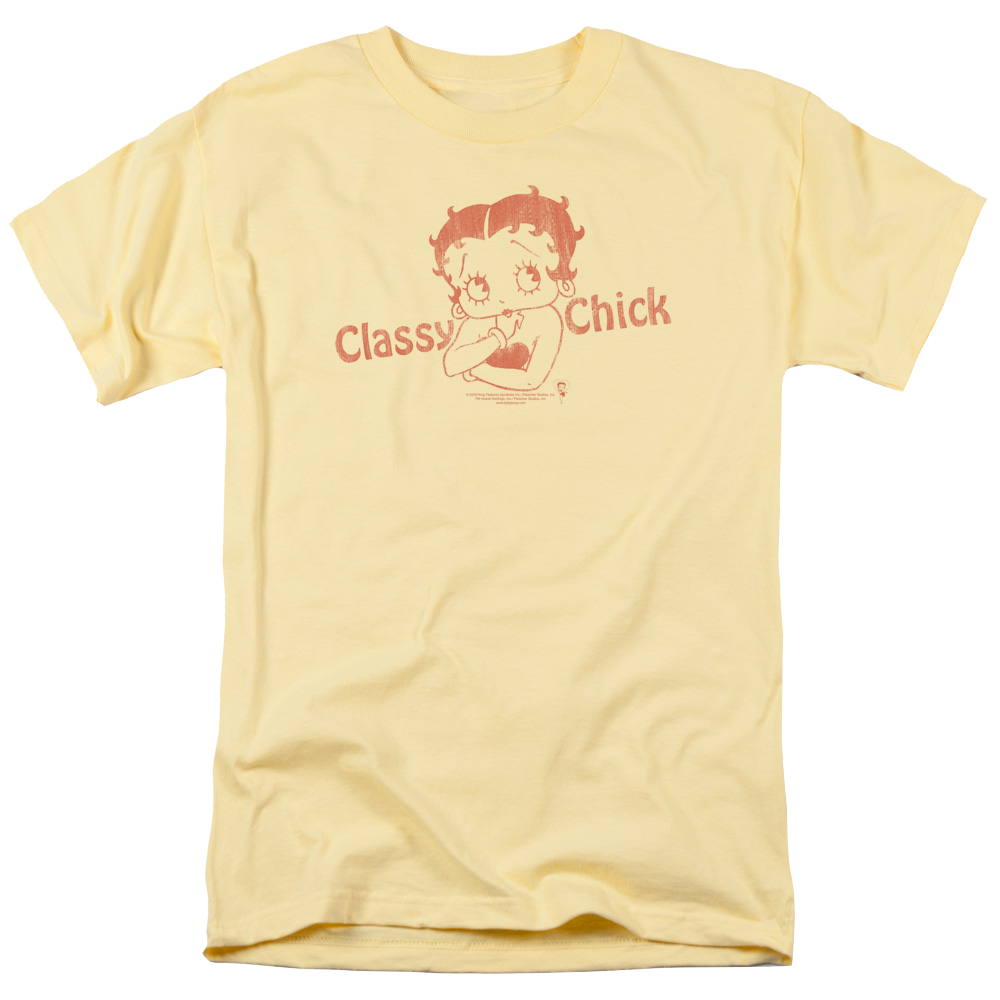 Betty Boop Classy Chick - Men's Regular Fit T-Shirt Men's Regular Fit T-Shirt Betty Boop