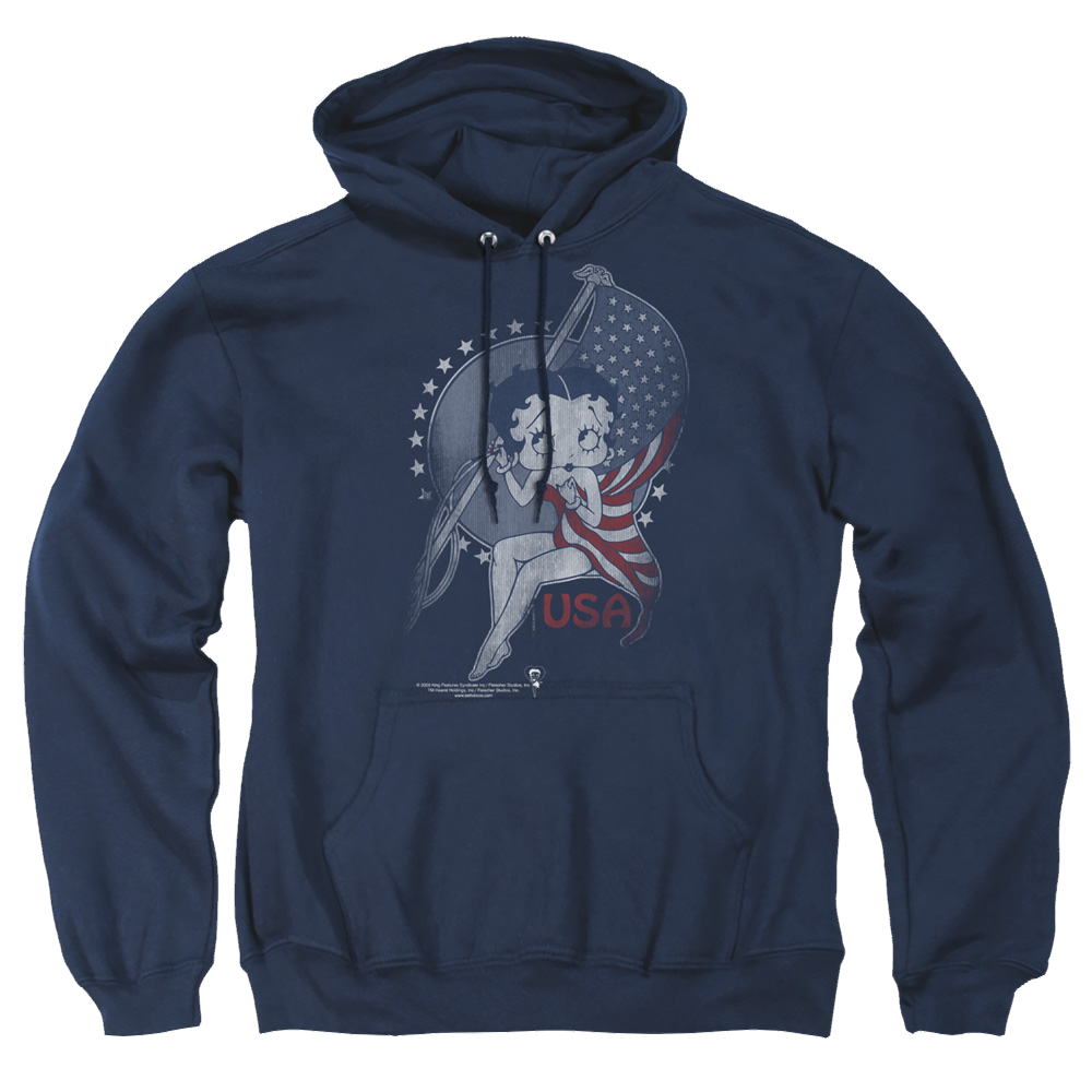 Betty Boop Proud Betty - Pullover Hoodie Pullover Hoodie Betty Boop