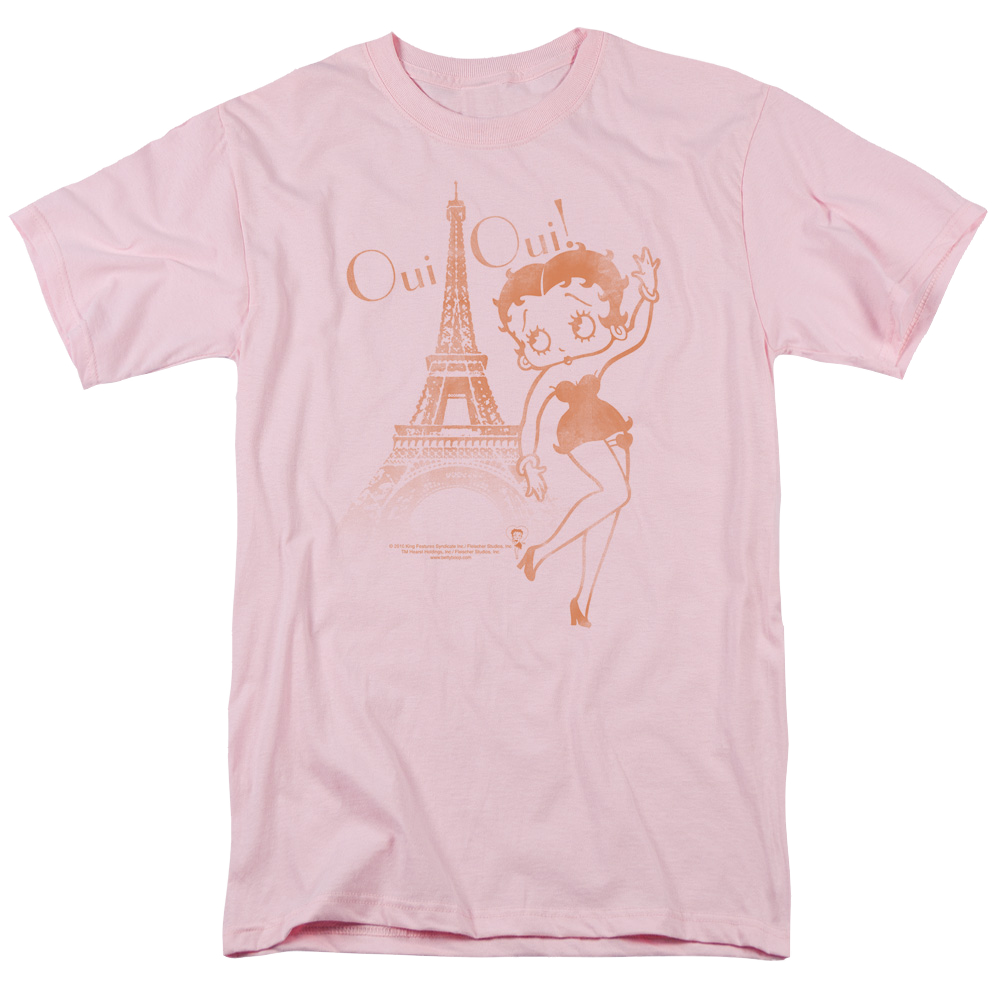 Betty Boop Oui Oui - Men's Regular Fit T-Shirt Men's Regular Fit T-Shirt Betty Boop