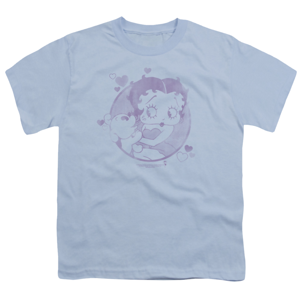 Betty Boop Perfect Kiss - Youth T-Shirt Youth T-Shirt (Ages 8-12) Betty Boop
