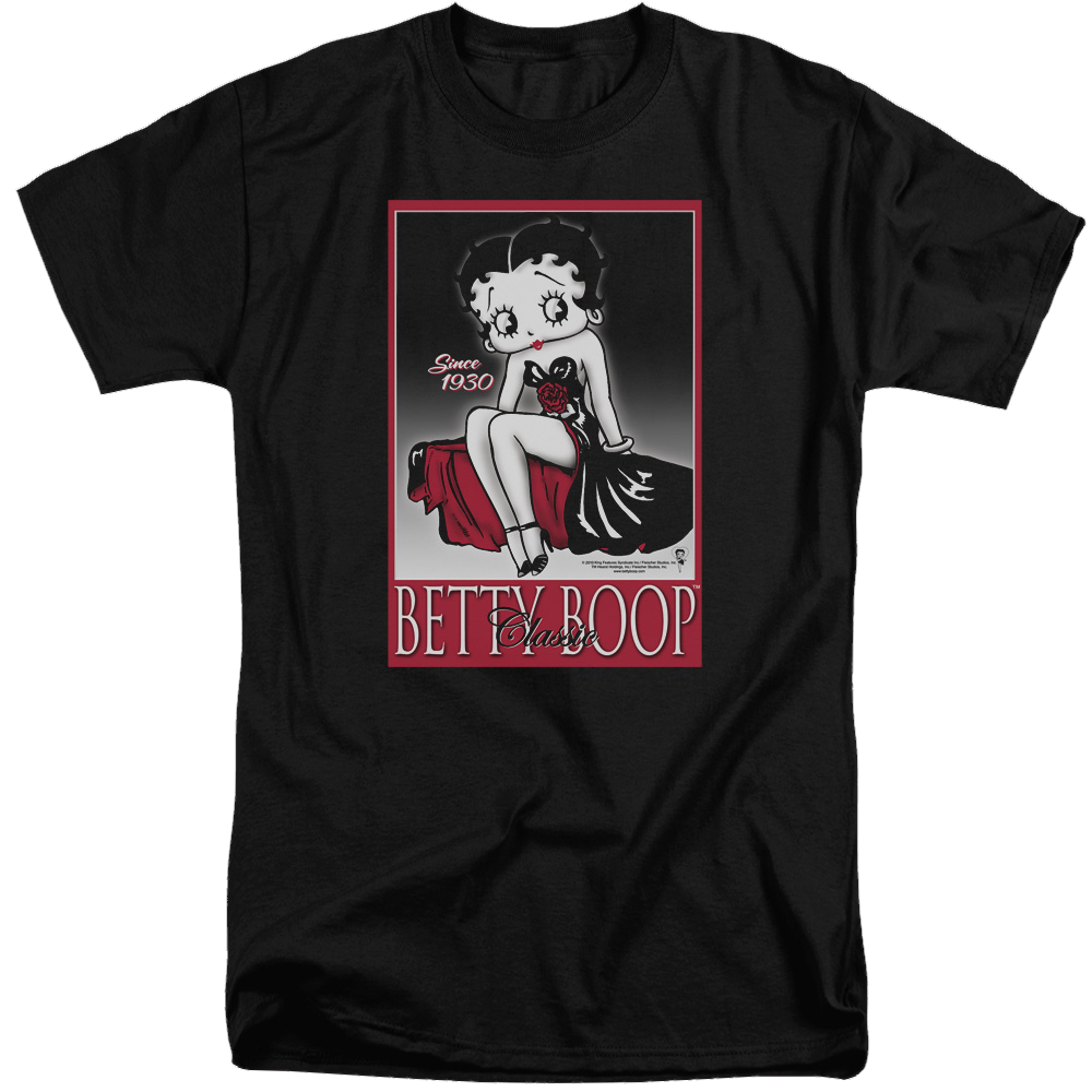 Betty Boop Classic - Men's Tall Fit T-Shirt Men's Tall Fit T-Shirt Betty Boop