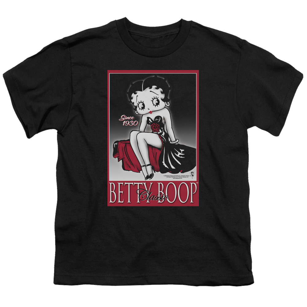 Betty Boop Classic - Youth T-Shirt Youth T-Shirt (Ages 8-12) Betty Boop