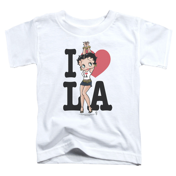 Betty Boop I Heart La - Kid's T-Shirt Kid's T-Shirt (Ages 4-7) Betty Boop