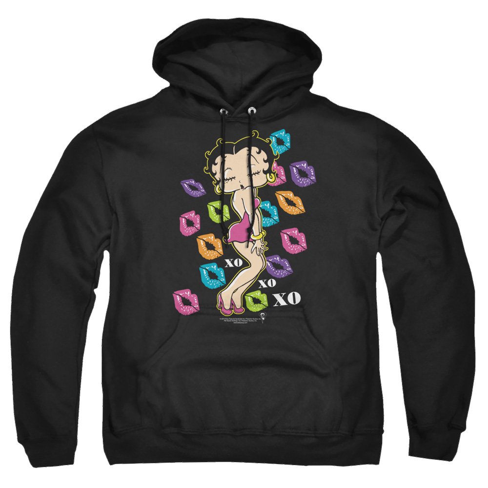 Betty Boop Tripple Xo - Pullover Hoodie Pullover Hoodie Betty Boop
