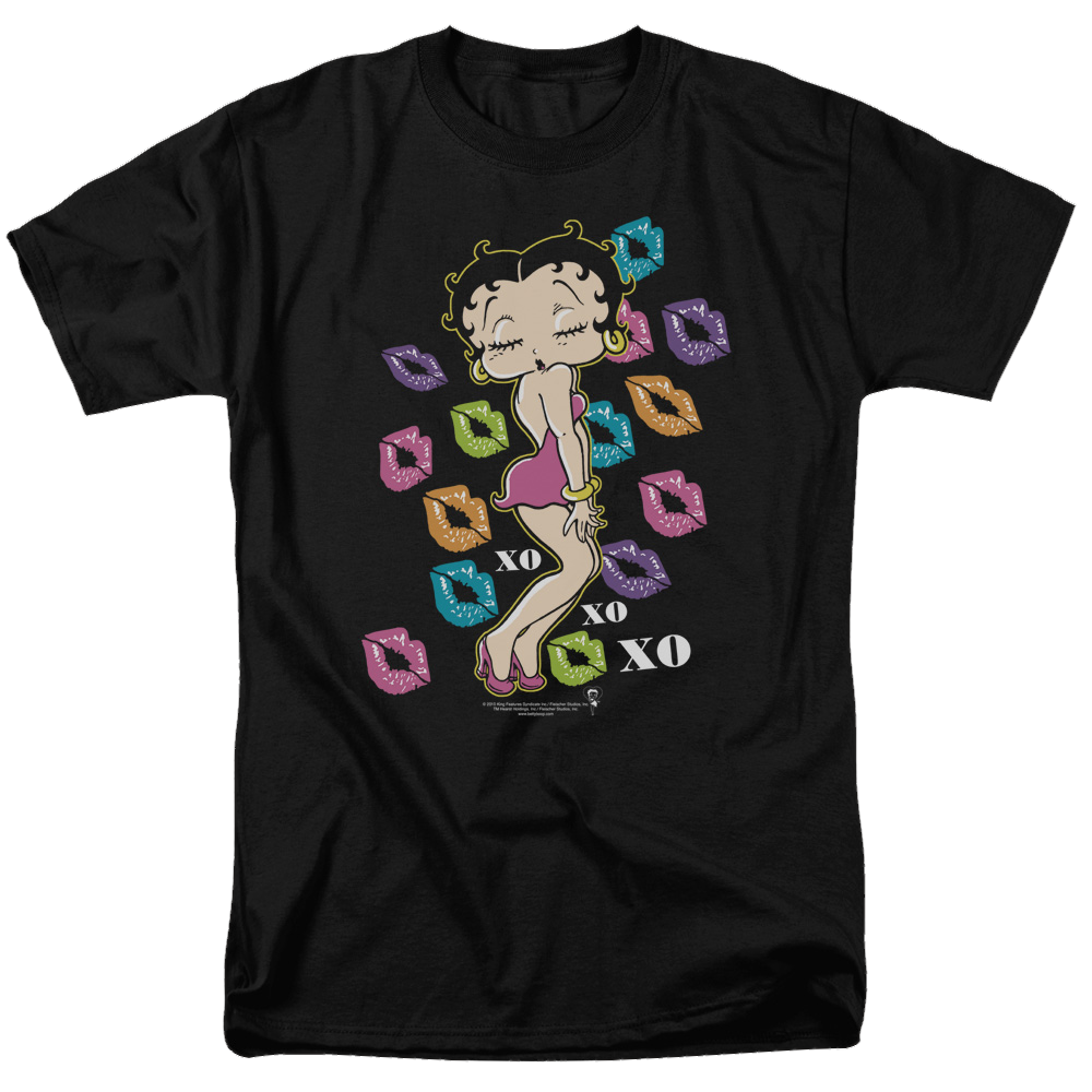 Betty Boop Tripple Xo - Men's Regular Fit T-Shirt Men's Regular Fit T-Shirt Betty Boop