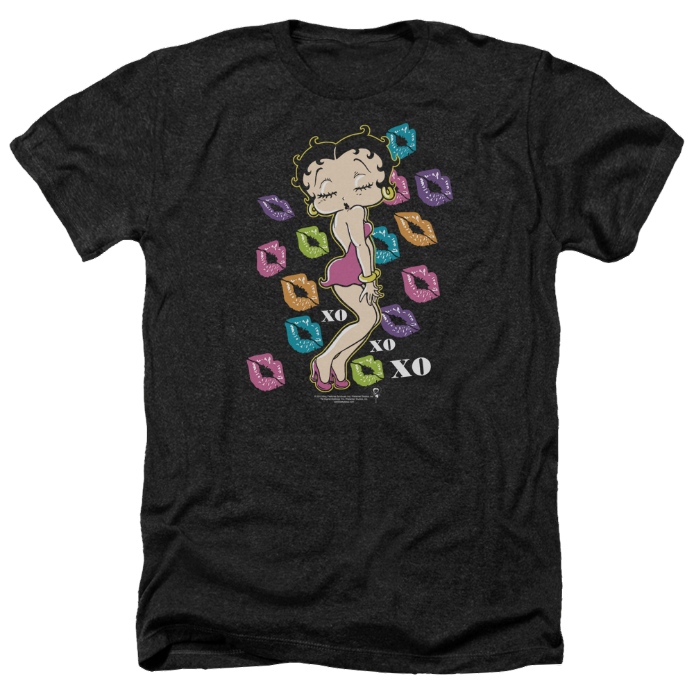 Betty Boop Tripple Xo - Men's Heather T-Shirt Men's Heather T-Shirt Betty Boop
