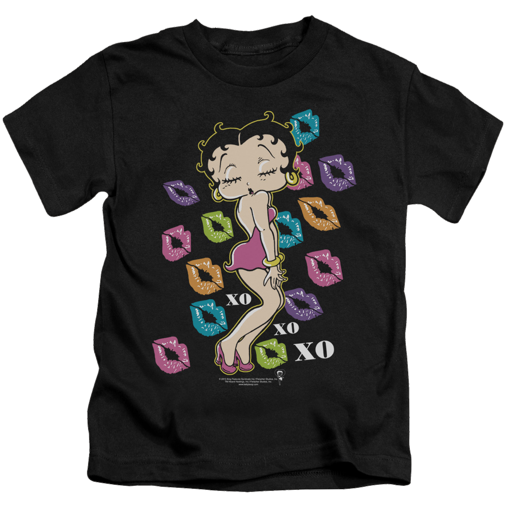 Betty Boop Tripple Xo - Kid's T-Shirt Kid's T-Shirt (Ages 4-7) Betty Boop