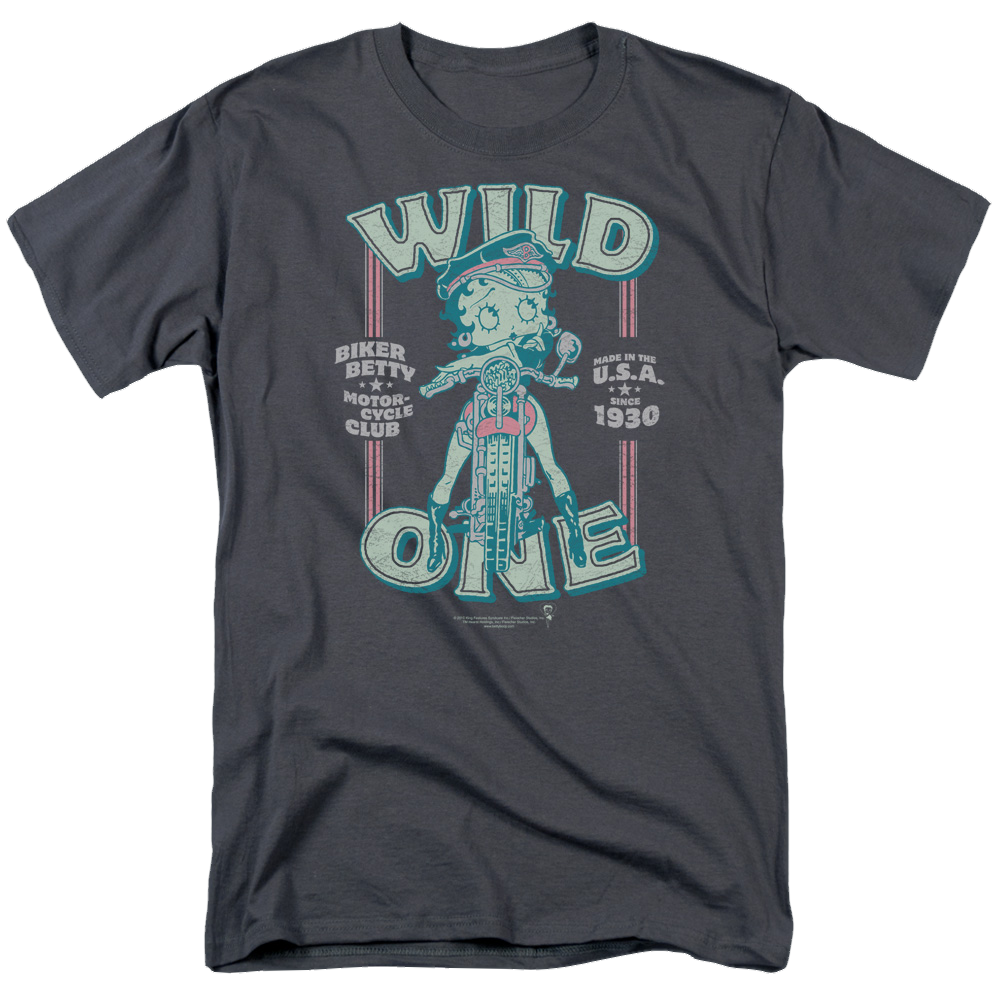 Betty Boop Wild One - Men's Regular Fit T-Shirt Men's Regular Fit T-Shirt Betty Boop
